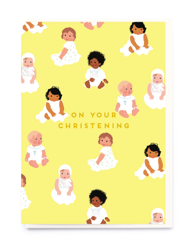 Cute Christening Card