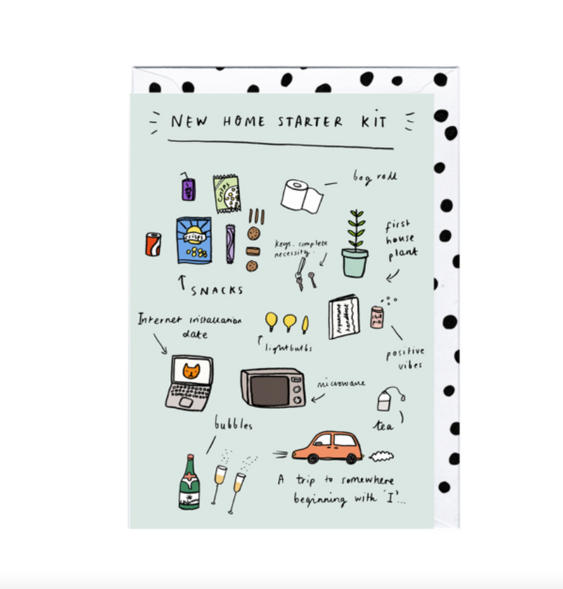 New Home Starter Kit Card