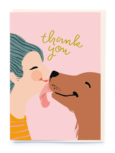 Doggie Thank You Card