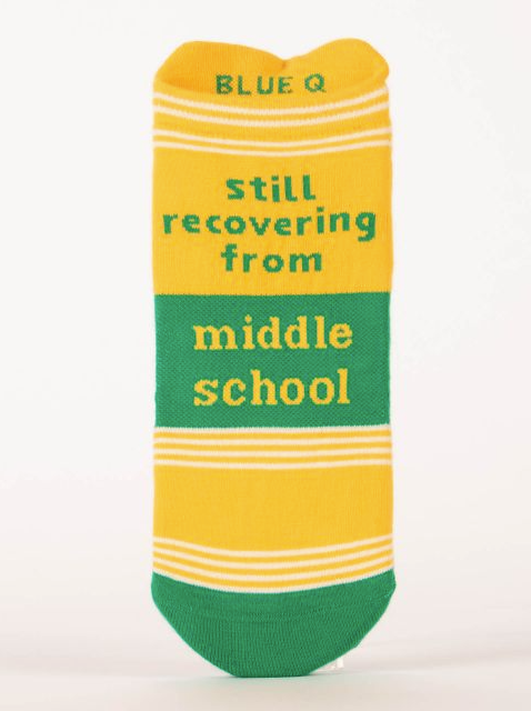 Middle School Sneaker Socks L/XL