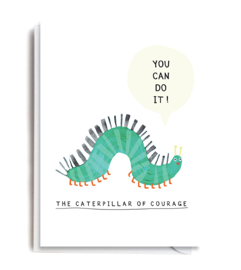 Jolly Awesome - Caterpillar of Courage Card