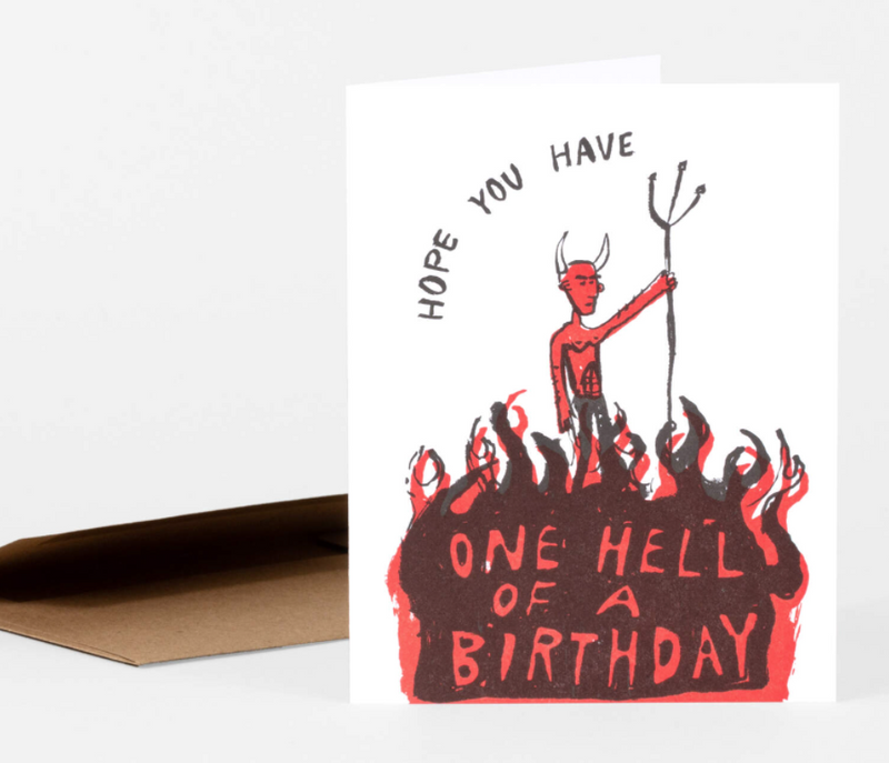Westland Press - One Hell Of A Birthday Card