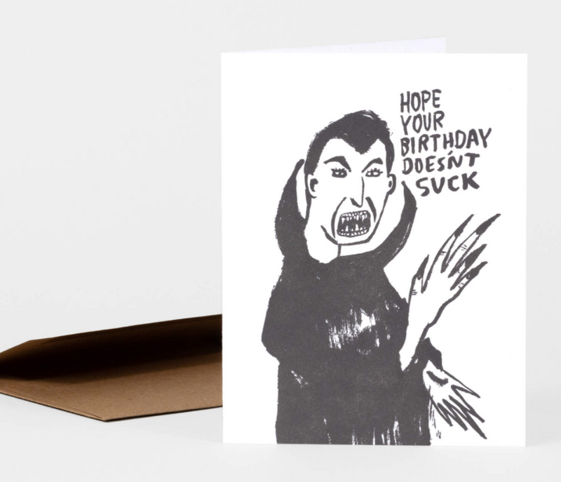 Westland Press - Birthday Sucks Card