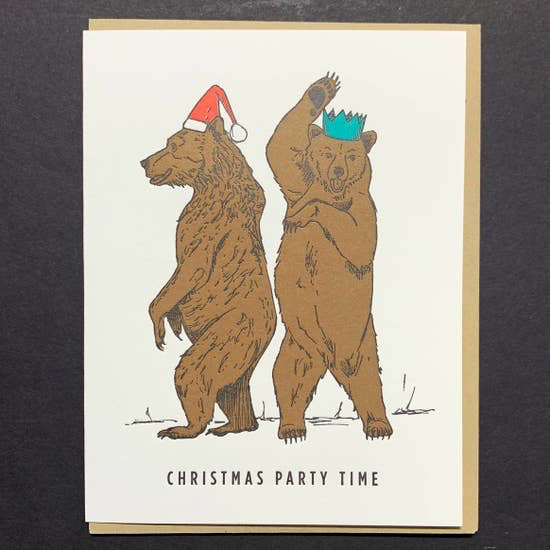 Christmas Grizzly Bears: Christmas Party