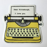 Dear Pittsburgh Vinyl Sticker
