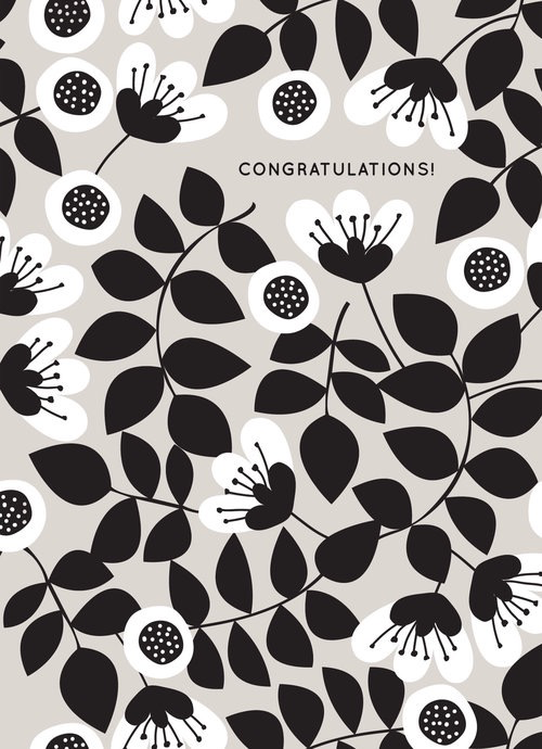 Buds and Berries Congratulations Card