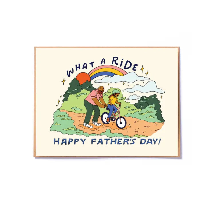 What a Ride Father's Day Card