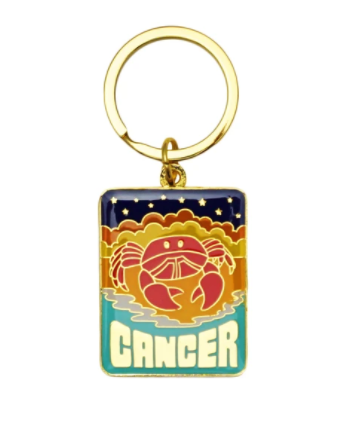 Cancer Zodiac Keychain