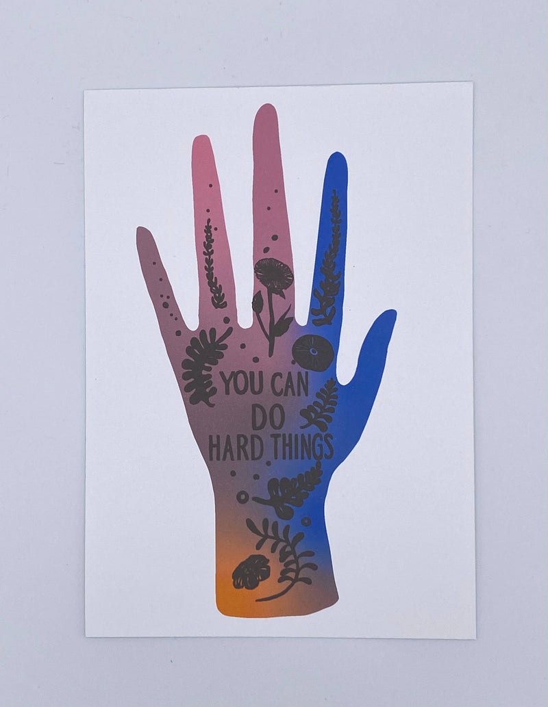You Can Do Hard Things Print (5x7)