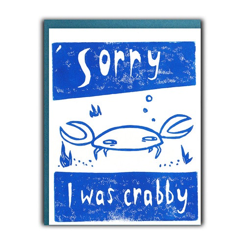 Crabby Card (sorry)