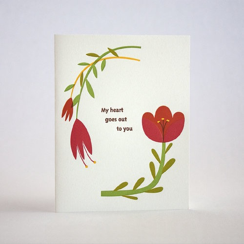 My Heart Goes Out Card