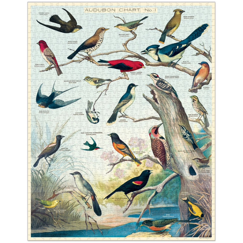 Audobon Birds 1,000 Piece Puzzle (Pick up Only)