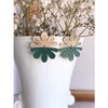 Split Flower Earrings - Ivy