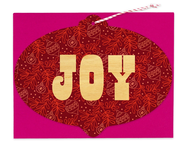 Joy Holiday Card/Ornament