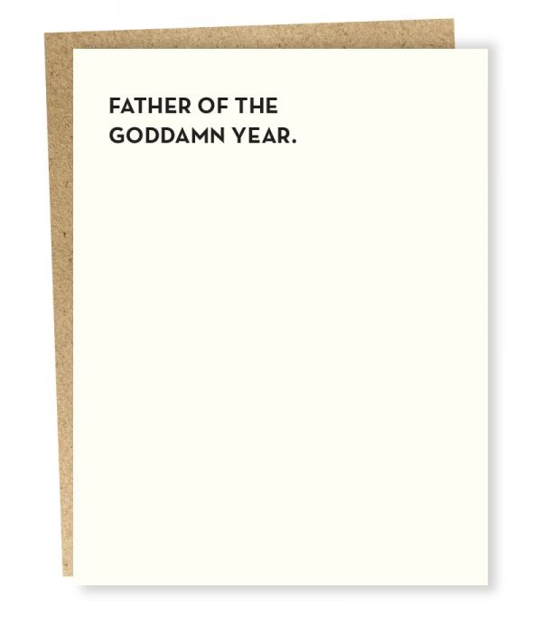 Father of the Year Card
