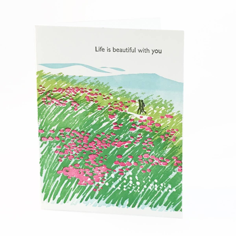 Life is Beautiful With You Card