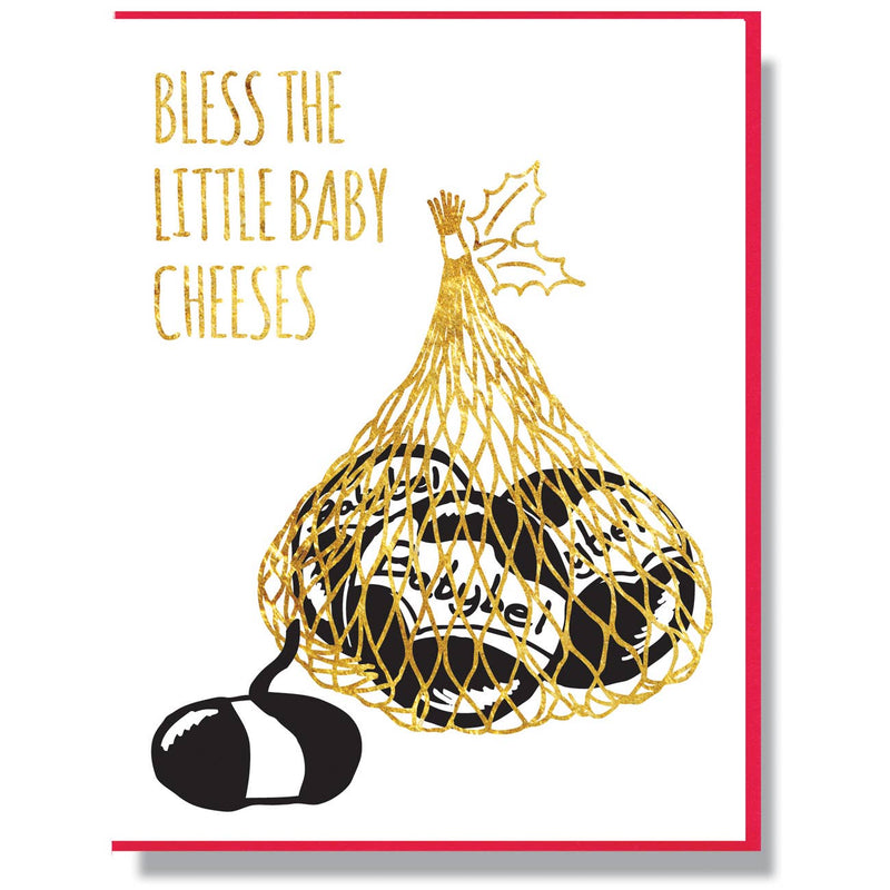 Bless The Little Baby Cheeses Card - Boxed Set