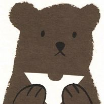 Brown Bear with Sandwich card