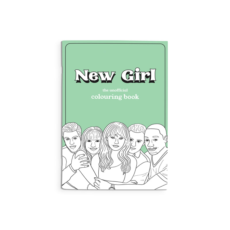 New Girl Coloring Book
