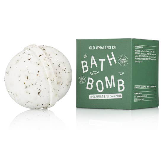 Spearmint + Eucalyptus Bath Bomb