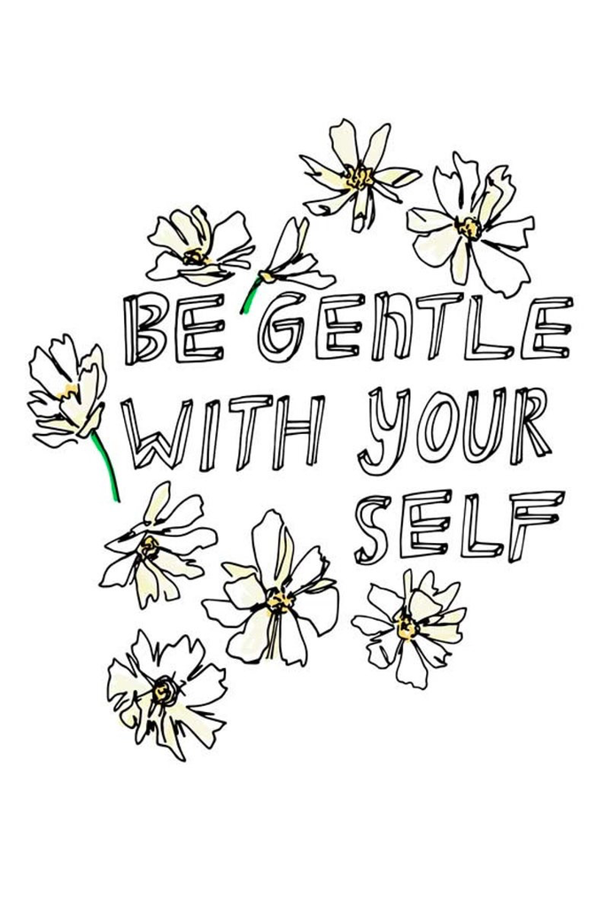 Be Gentle With Yourself Card