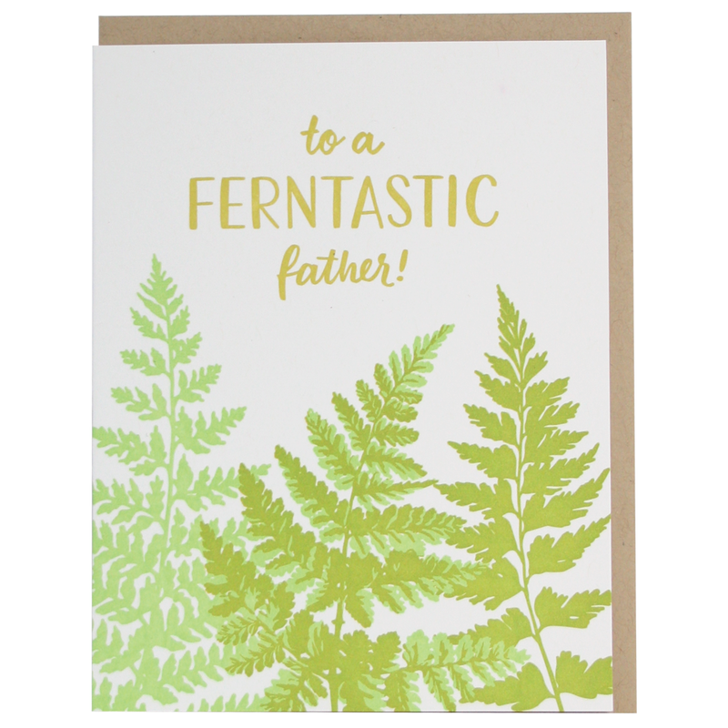 Ferns Father's Day Card