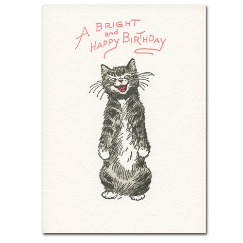 Cat Smile (Birthday) Card