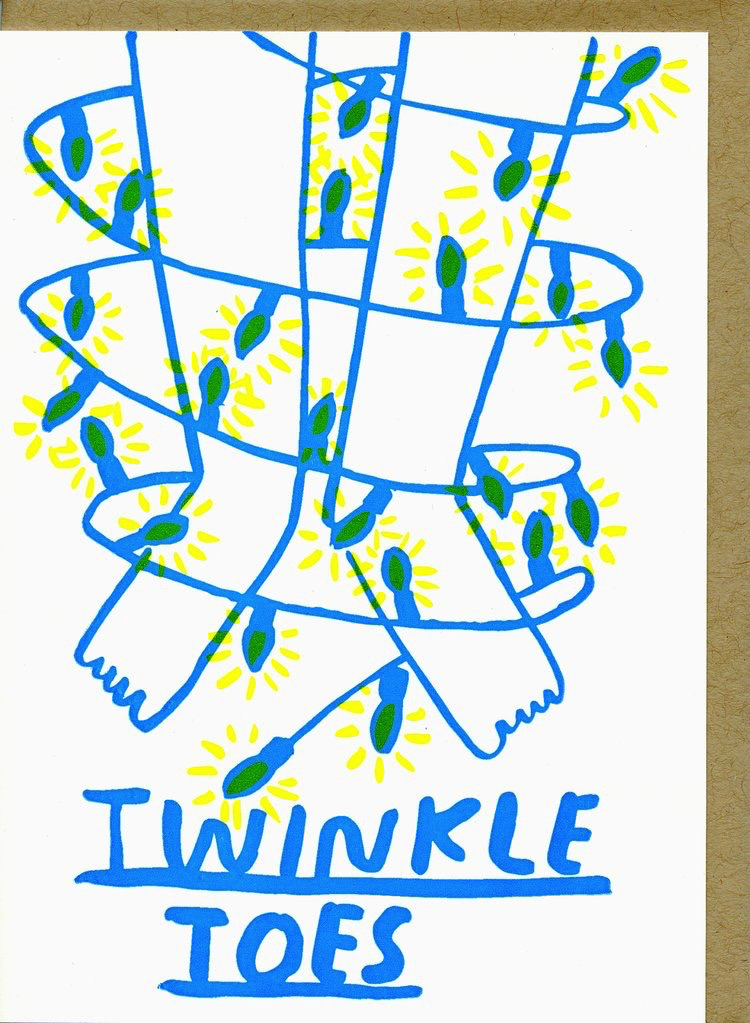 Twinkle Toes Holiday Card