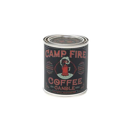Campfire Coffee Wood Wick Soy Candle - Large (14 oz.)