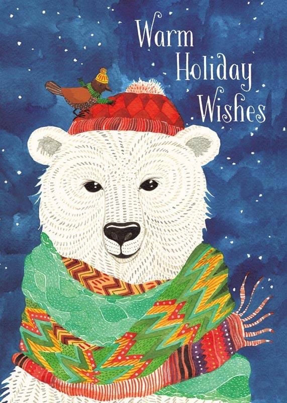 Holiday Bear Boxed Card