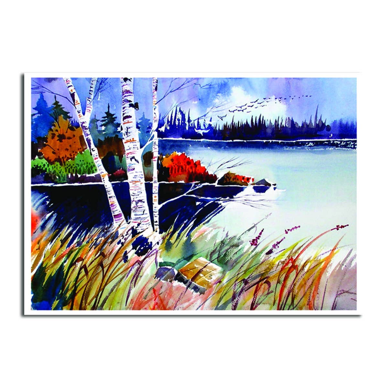 Colorful Nature Sympathy Card