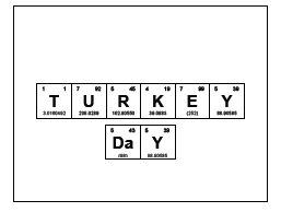 Thanksgiving Elements Card