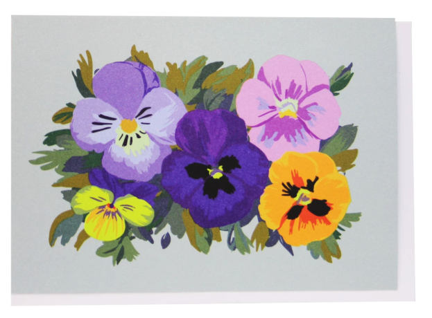Pansy Patch Card