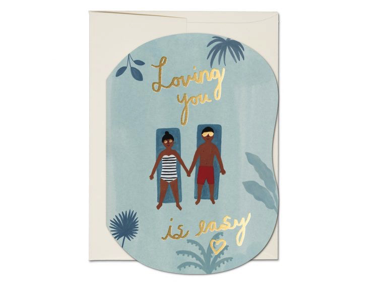 Loving You is Easy Card