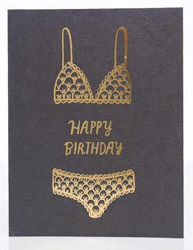 Lacy Birthday Card