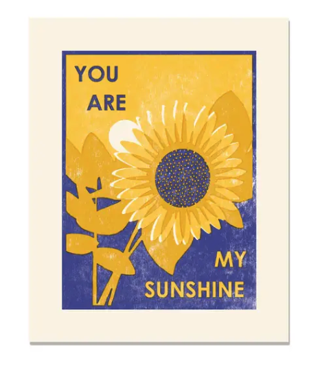 My Sunshine Print (8" x 10")