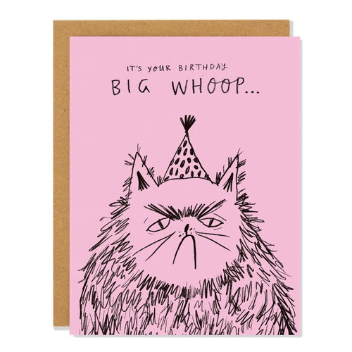 Big Whoop Birthday Card