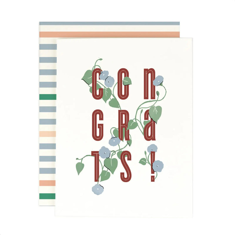 Congrats Lettered Card