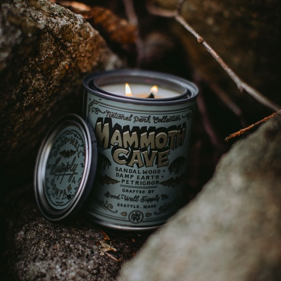 Mammoth Cave Wood Wick Soy Candle (8oz)