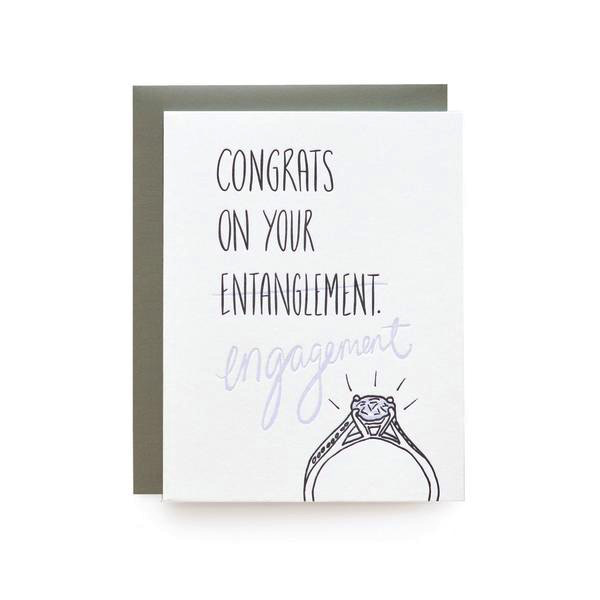Entanglement/Engagement (Wedding) Card