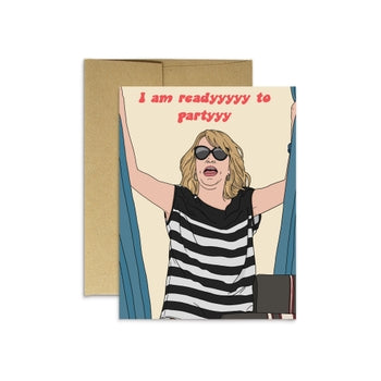 Bridesmaids Ready to Party Birthday Card