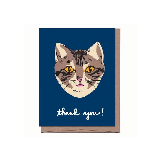 Cat Thank You Cards - Box of 6