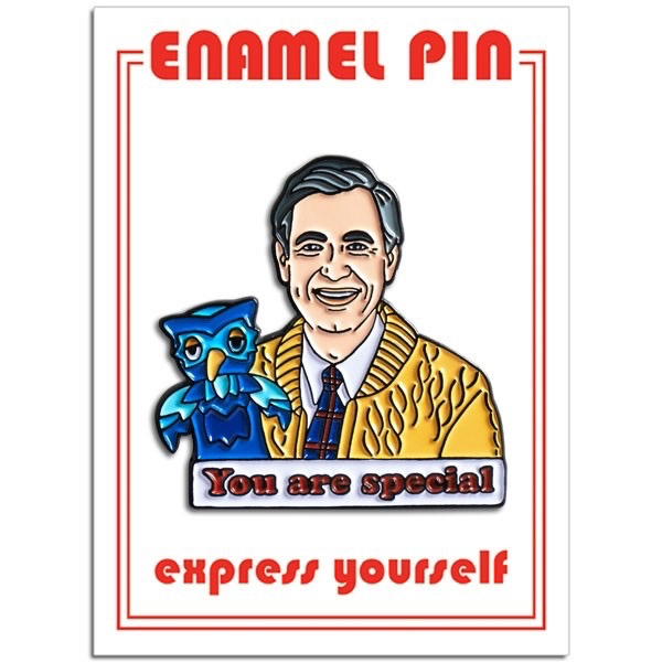 Mister Rogers Enamel Pin