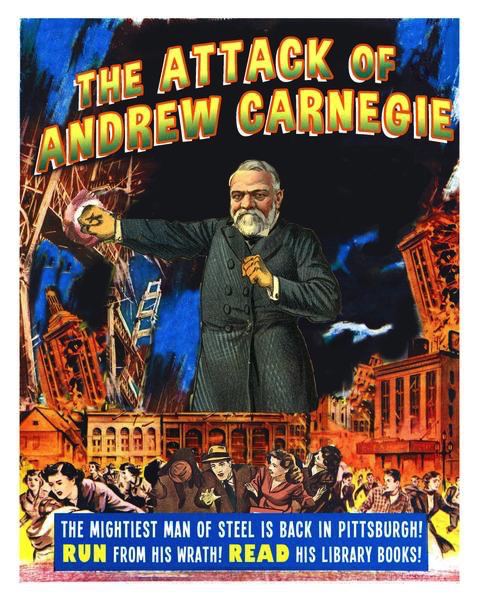 Attack of Andrew Carnegie Print (11" x 14")