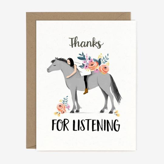 Thanks Pony Card