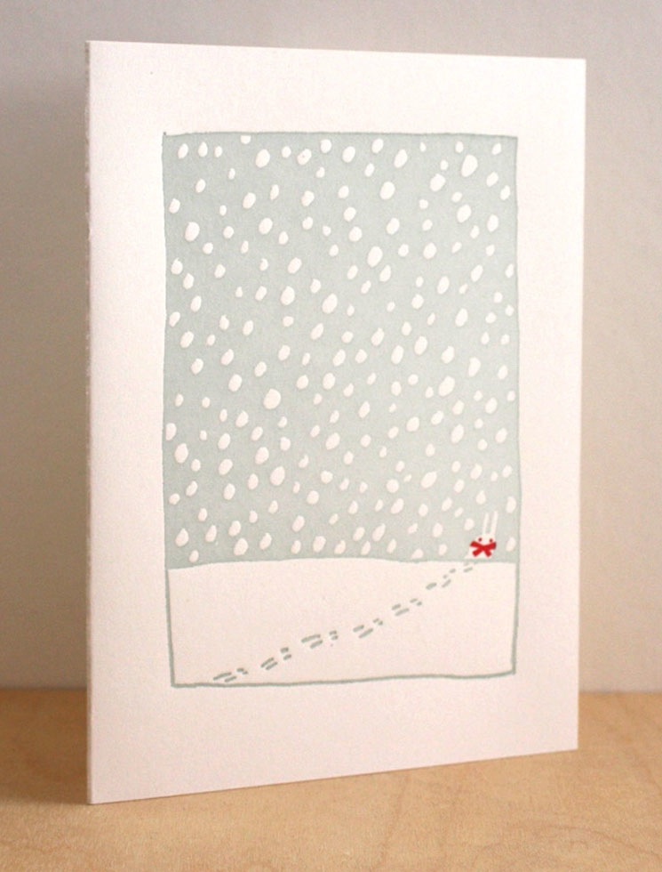 Snow Bunny Holiday Boxed Cards