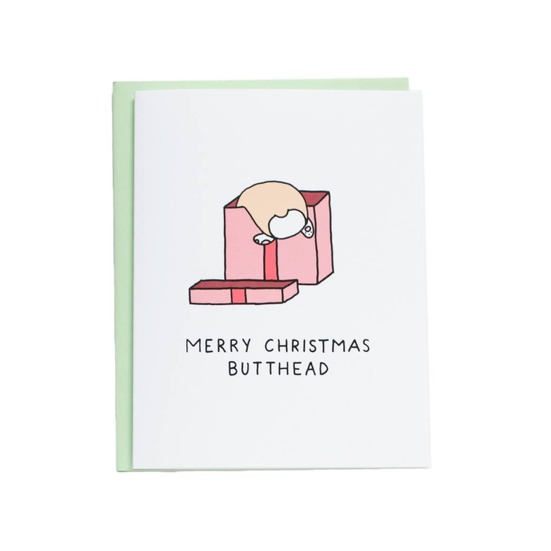 Merry Christmas Butthead Card