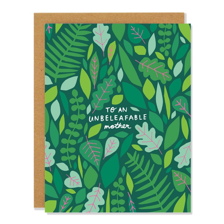 Unbeleafable Mother's Day Card
