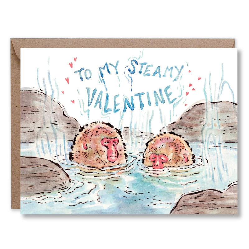 To My Steamy Valentine Card
