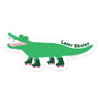 Skater Gator Sticker
